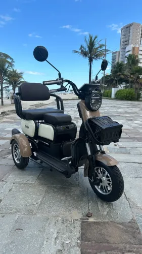 Triciclo Elétrico Yala FC-2 Pro Novo Com Seguro - Com 0 km no painel | Praia Grande/SP