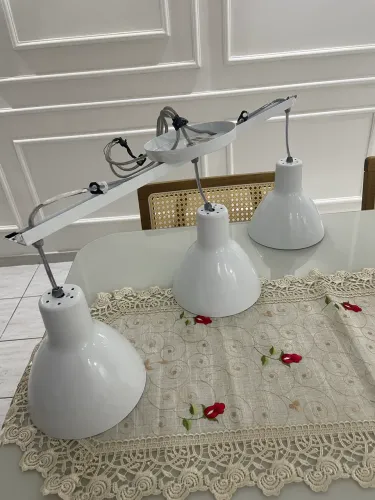 Luminária 3 lâmpadas pendentes, taschibra