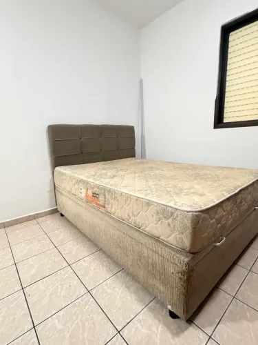 Cama box baú + colchão + cabeceira
