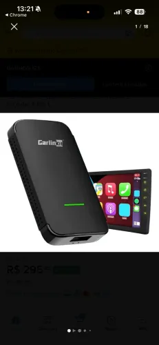 CARLINKIT WIRELESS / WI-FI SEM FIO