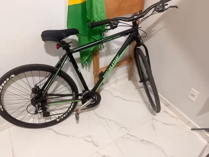 bicicleta, aro 29, mountain bike, high one