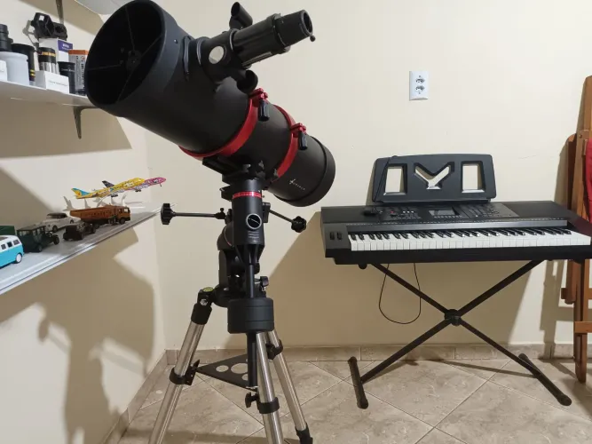 Telescópio 160 mm completo com acessórios