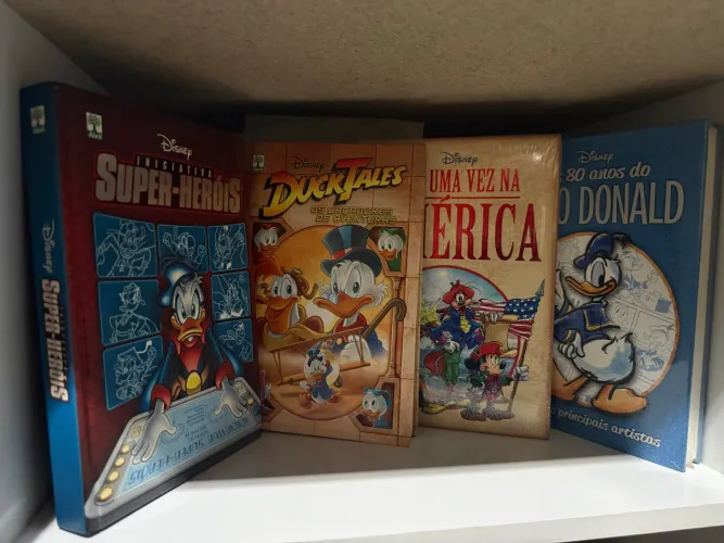 Hqs Disney em capa dura 