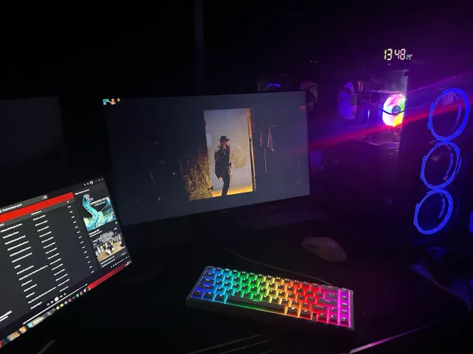 Pc gamer com monitor 