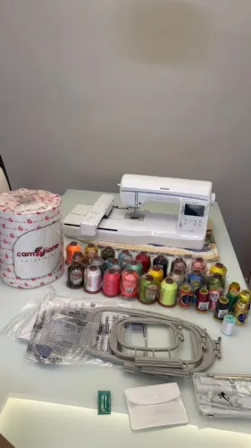 Bordadeira Brother BP1530L novíssima em perfeito estado