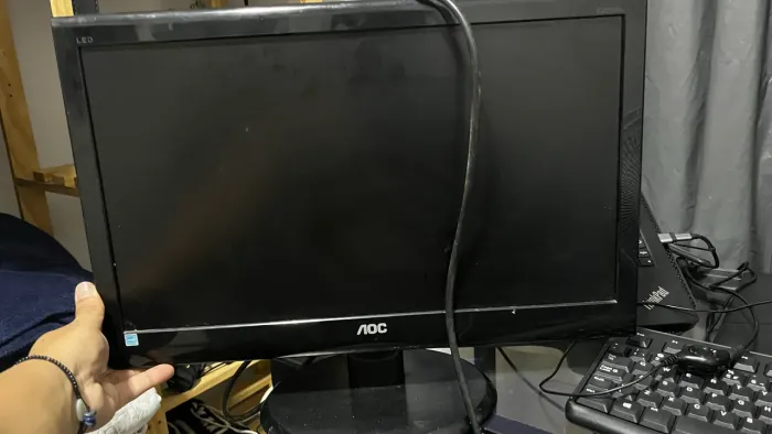 Monitor AOC LED E2050Sw 20" Wide Base Fixa VGA 1600x900