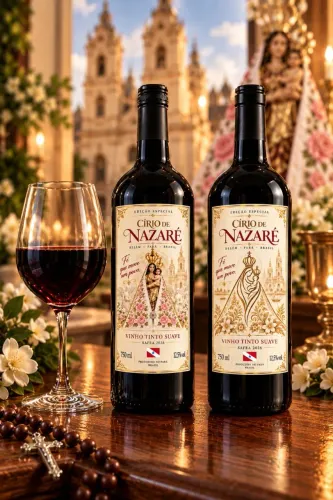 Vinho temático Círio 2026