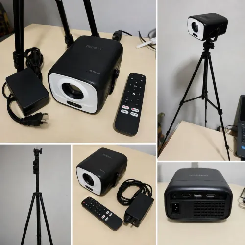 Projetor Bettdow AC1066 4K / Full HD + Tripé