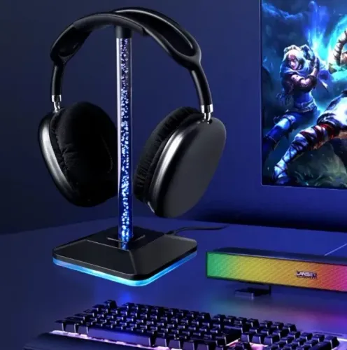 Suporte fone RGB MSY-9991 Tomate