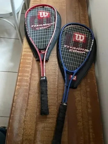 Vendo raquetes Wilson para squash