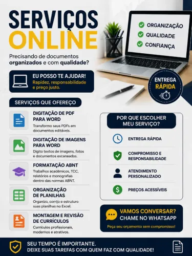 Documentos PDF Currículo e outros 