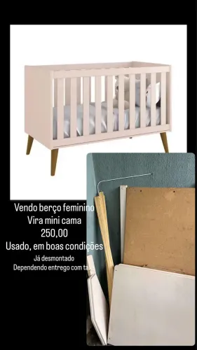 Vendo berço americano 