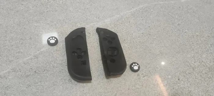 capa silicone Joy con e grips analógicos switch