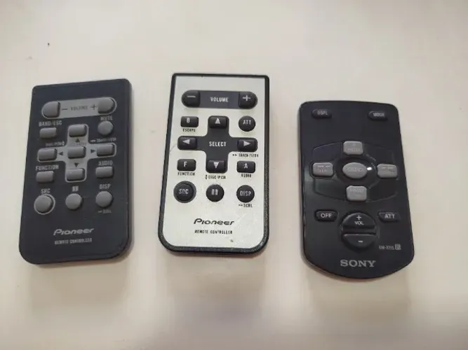 Controles de som antigos funcionando 