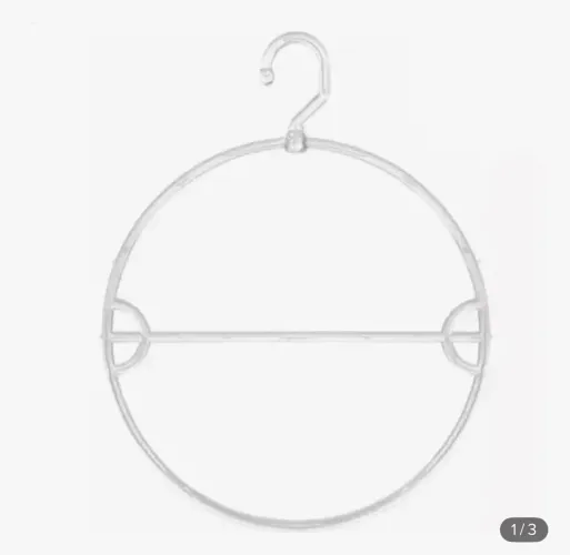 Cabides redonda pra lingerie 3 reais cada