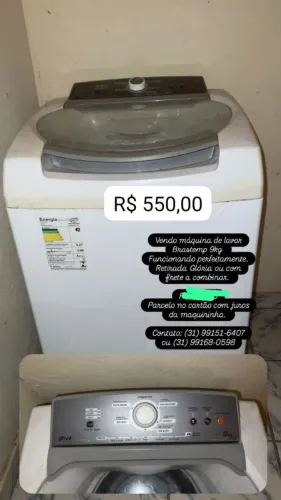 Máquina de lavar Brastemp 9 kg Revisada
