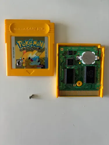 Pokémon Yellow Original Inglês - Label Holográfica