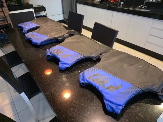 Kit 4 Coletes Salva Vidas Prolife N1 Azul Homologado