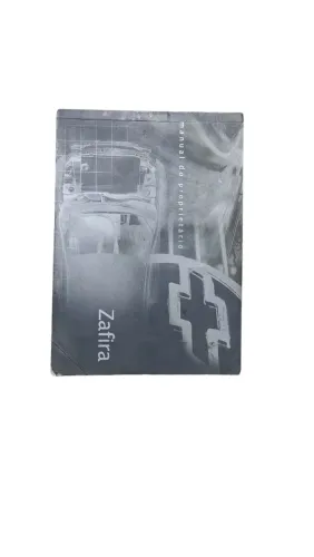Manual do proprietário Chevrolet Zafira- original