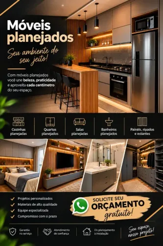 Móveis planejados reformas em geral