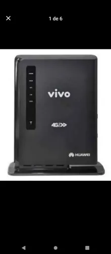 Modem Roteador wi-fi 4G Lte Rural antena externa
