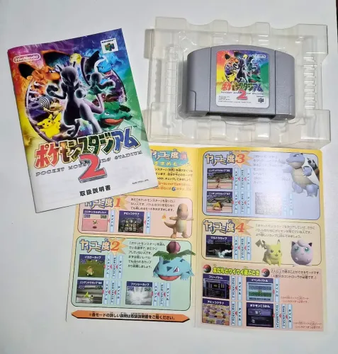 Pokémon Stadium 2 japonesa original