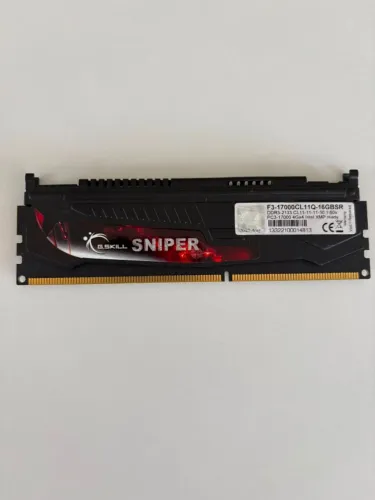 Kit G.SKILL Sniper 16GB (4x4GB) DDR3 2133MHz
