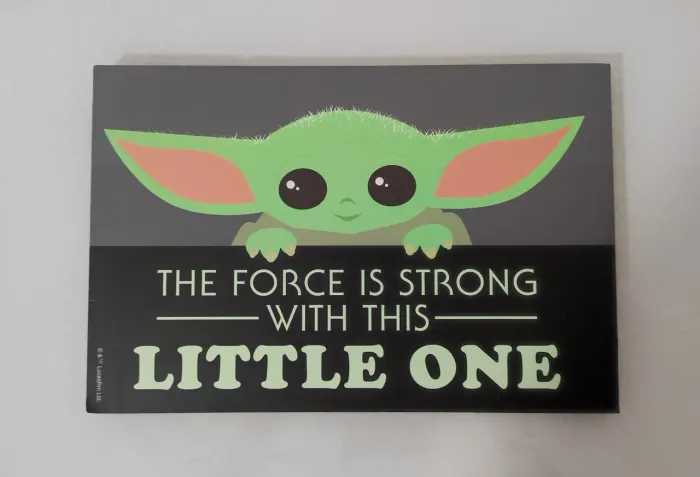 Placa Decorativa Star Wars Mandalorian