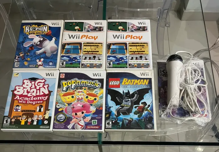 Jogos de Nintendo Wii qualquer um por R$50