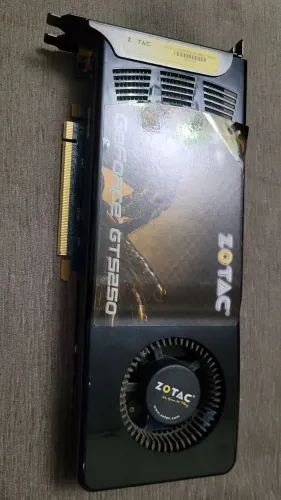 Placa de video gts250 512mb 256bits com defeito