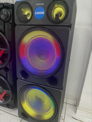 Caixa de som potente 2400w PHILIPS TAX5509