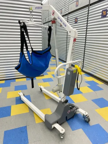 Elevador Guincho De Transferência Acamados Ortobras 180kg - Usado Perfeito Estado