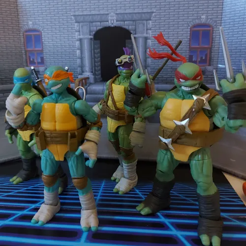 Tartarugas Ninjas Coleção Action Figures