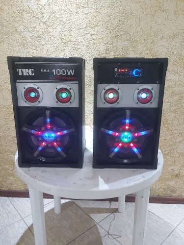 caixa amplificada dupla