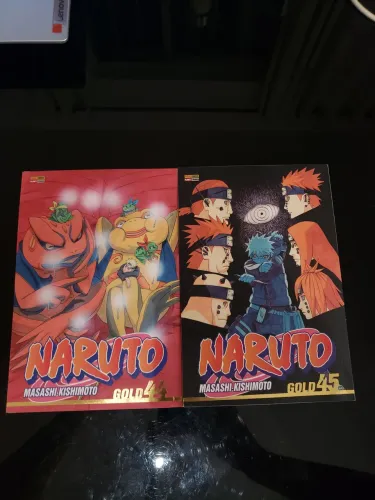 Naruto 44 e 45 gold