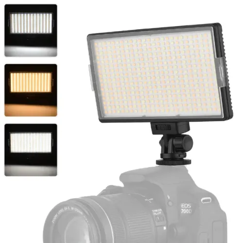 Iluminador LED-416 Greika Bi-Color 3200-5600K
