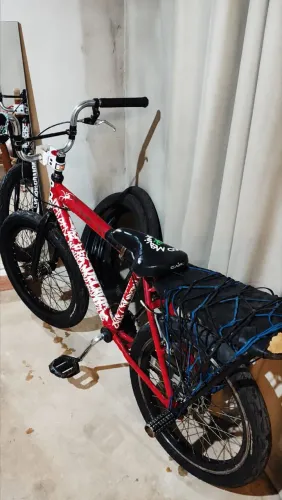 Bike aro 20 montadinha para sair logo pego em aro 24 também