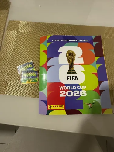 Álbum da copa do mundo 2026 completo