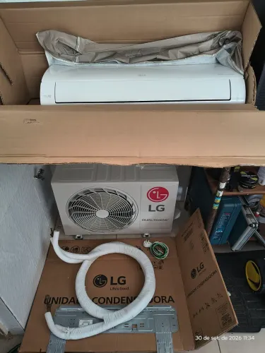 Ar-condicionado 12 LG Dual Inverter para um ambiente sempre fresco e agradável! Tecnologia