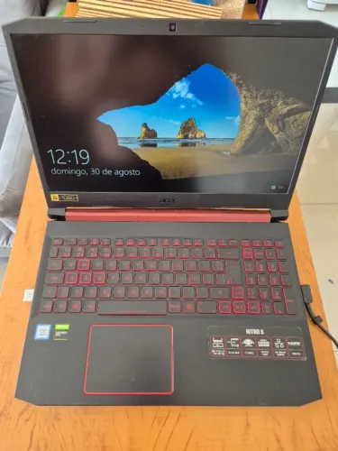 Notebook Acer Nitro 5 (COM DEFEITO) AN515-54 ? i5-9300H / GTX 1650 / 8GB / 1TB SSD