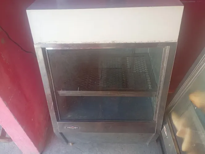 Vitrine de salgados