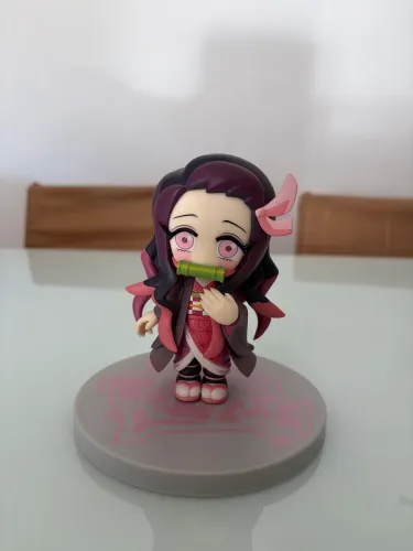 Nezuko boneco figura de ação figure demon slayer toonize