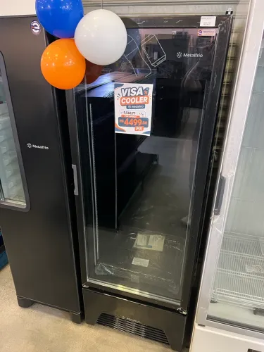 Visa cooler 406 litros Metalfrio nova - Promoção