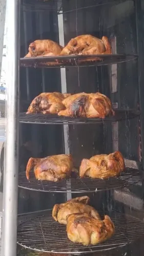 Máquina assar frango