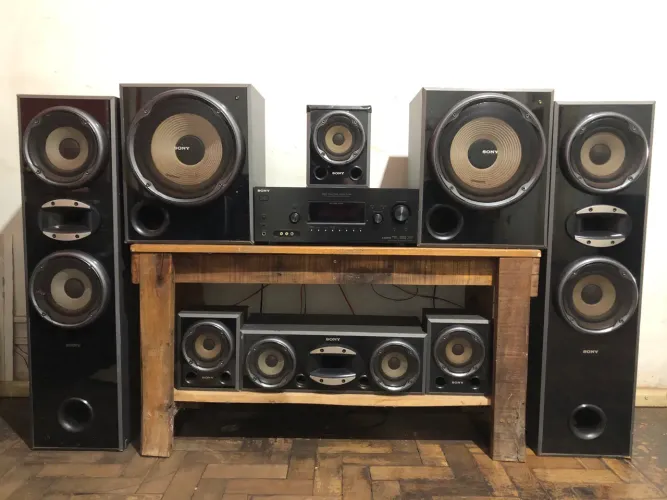 Home Theater Sony Muteki 6.4 HT-DDW2000 STR-K1600