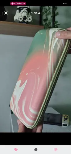 Estojo de transporte PlayVital Nintendo Switch oled (NOVO)