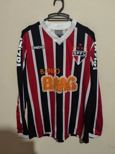 Camisa SPFC Reebok 2011 tamanho P camisa antiga manga longa