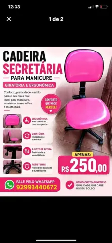 Cadeira secretária