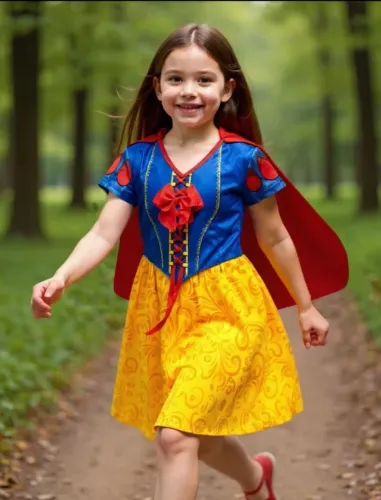 FANTASIA INFANTIL DA BRANCA DE NEVE