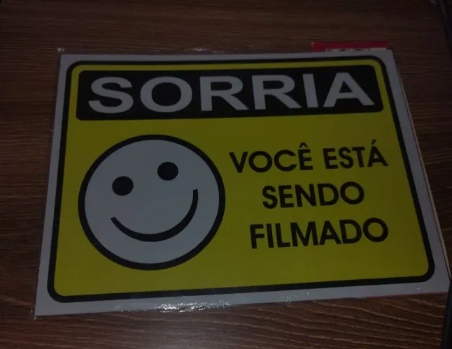 Placa 20 cm x 15 cm